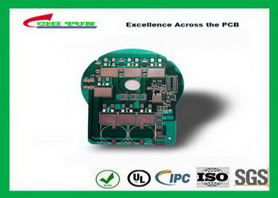 China Placa de circuito impresso de alumínio da placa do PWB do diodo emissor de luz com máscara da solda do verde 1W de 1.2MM fornecedor