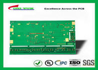 China Máscara da solda do verde do ouro da imersão da placa de circuito impresso Multilayer FR4 1.2MM fornecedores